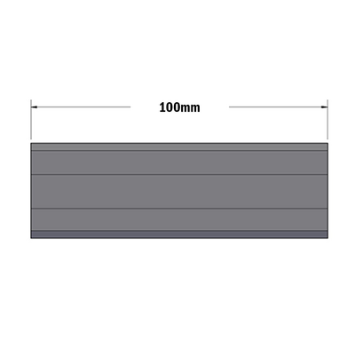 61-250-0 MODULAR SOLUTIONS SLIDE PROFILE DUAL PROFILE GUIDE 32MM, 2M